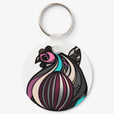 Oh, Cluck! Keychain by Boobins