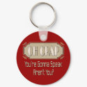Oh Crap keychains by FracturedTees Oh Crap keychains