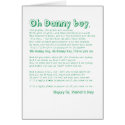 Oh Danny boy! cards by reeceward Oh Danny boy! cards