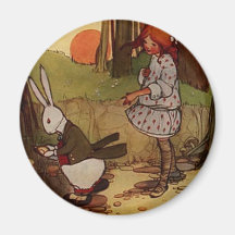 Oh Dear I Shall Be Late Refrigerator Magnets