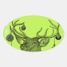 Oh DEER Sticker