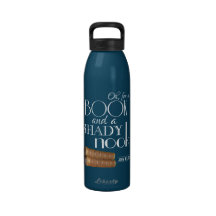 Oh for a book and a shady nook reusable water bottles