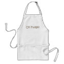 Oh Fudge! aprons by ChocolateChocolate Oh Fudge! aprons