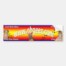 Oh Geez Bumper Sticker