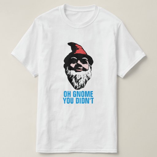 mens gnome shirt