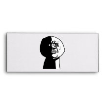 Oh God Why Guy Rage Face Meme Envelope