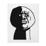 Oh God Why Guy Rage Face Meme flyers