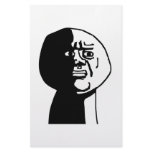 Oh God Why Guy Rage Face Meme Stationery Design