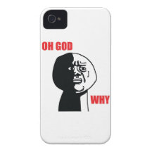 Oh God Why - iPhone 4/4S Case Case-Mate iPhone 4 Case