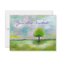 Oh Happy Day Design From Original Painting invitations