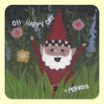 Oh Happy Day Gnome Sticker stickers