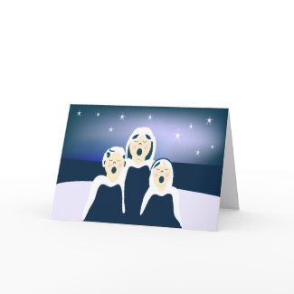 Oh Holy Night Greeting Card card