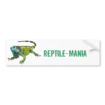 Oh How Iguana Go Home Bumper Stickers