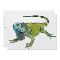 Oh How Iguana Go Home Personalized Invites