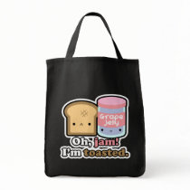 Oh, jam! I'm toasted. Bag by abigcitydreamer Oh, jam! I'm toasted. Bag