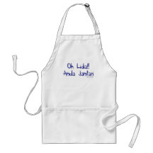 oh lidia Azul Aprons