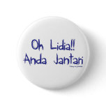 oh lidia Azul Pin