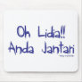 oh lidia Azul Mousepads