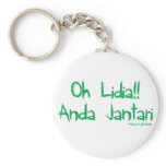 oh lidia Verde Keychains