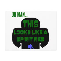 Oh Man, SpiritRes Postcard