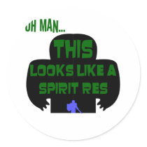 Oh Man, SpiritRes Sticker