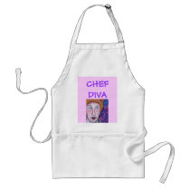 "Oh My, CHEF DIVA"  Apron
