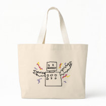 OH MY GOD, ROBOTS! bags by mjtdesigns OH MY GOD, ROBOTS! bags
