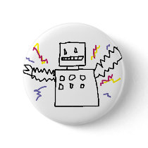 OH MY GOD, ROBOTS! buttons by mjtdesigns OH MY GOD, ROBOTS! buttons