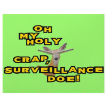 Oh My Holy Crap Surveillance Doe letterhead