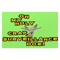 Oh My Holy Crap Surveillance Doe stationery