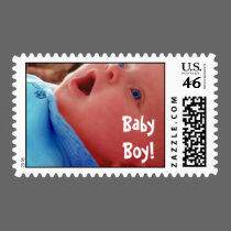 Oh My, It's A Baby Boy! postage