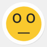 Oh my... round sticker