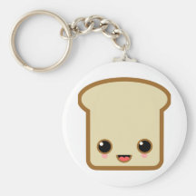 oh my toast! keychain