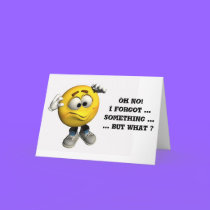 Oh no!I forgot ...something cards by DonnaSK Oh no!I forgot ...something cards