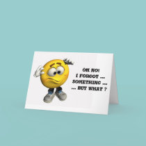 Oh no!I forgot ...something cards by DonnaSK Oh no!I forgot ...something cards