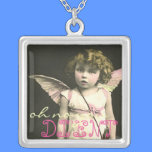 Oh No You Di'ent Square Necklace necklaces