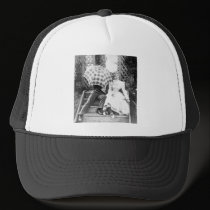 Oh No You Don't! (B&W) hats