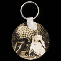 Oh No You Don't! (Sepia) keychains