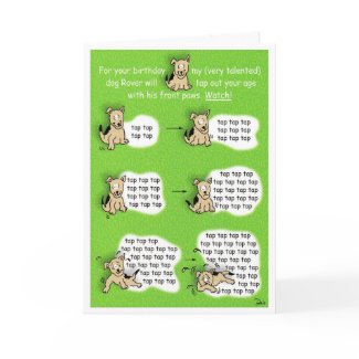 Oh no! You killed my dog! card