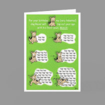 Oh no!  You killed my dog! cards