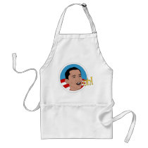 Oh! Obama Doodle Art Apron