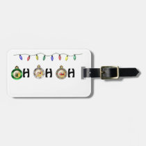 Oh Oh Oh luggage tags