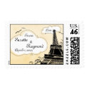 Oh Paris Wedding postage