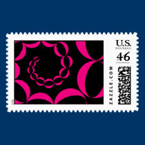 oh - pink bkg postage