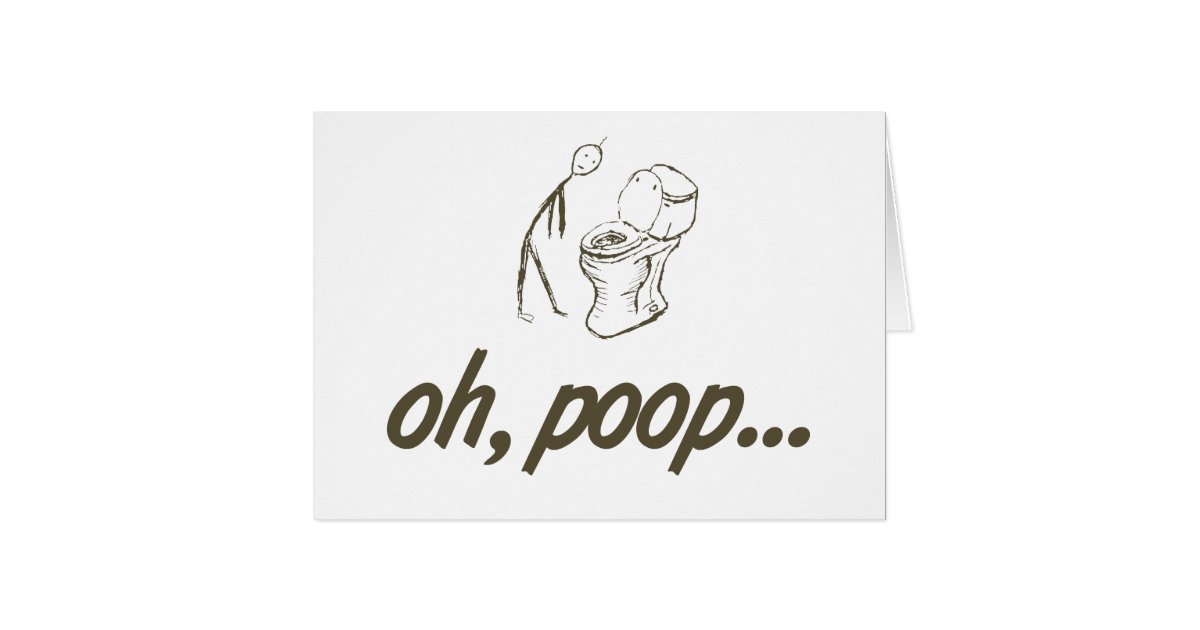Oh Poop Card Zazzle oh-poop-card-zazzle