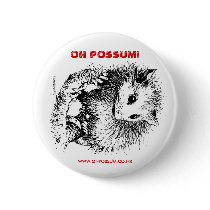 OH POSSUM! buttons by SpeakerDemon OH POSSUM! buttons
