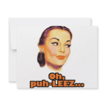 Oh, puh-leez! personalized announcements