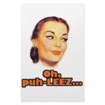 Oh, puh-leez! stationery