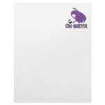 oh shit poopie monster letterhead template