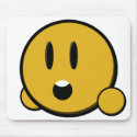 Oh Smiley Mousepad by Cravemoor Oh Smiley Mousepad